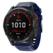 Correa silicona Garmin Fenix 7x (azul oscuro)