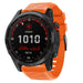Correa silicona Garmin Fenix 7x (naranja)