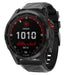 Correa silicona Garmin Fenix 7x (negra)