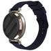 Garmin Lily 2 Luxus -Silikonarmband (Dunkelblau)