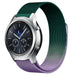 Correa milanesa Samsung Gear S3 (púrpura/verde)