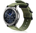 Samsung Gear S3 Classic / Frontier Nylon Schnallenband (Grün)
