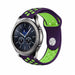 Samsung Gear S3 Classic / Frontier Sportarmband (Lila / Gelb)