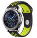Samsung Gear S3 sport band (zwart/geel)