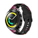 Bracelet sport fleur rose Samsung Gear