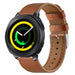 Bracelet cuir Samsung Gear Sport (serré marron)