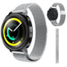 Samsung Gear Sport Milanese Armband (Silber)