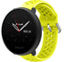 Bracelet silicone avec trous Polar Ignite 3 (Jaune)