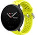 Polar Ignite 3 siliconen band met gaatjes (geel)