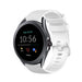 Fossil Gen 5e 44mm luxe siliconen bandje (wit)