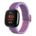 Fitbit Sense Braided Nylonarmband (Flieder)