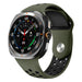 Bracelet sport Samsung Galaxy Watch Ultra (vert militaire/noir)