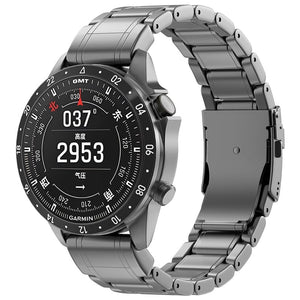 Garmin Approach S62 Premium Titanium Strap (Graphite)