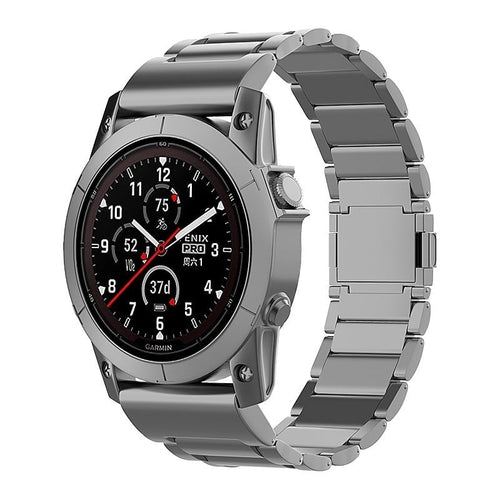 Bracelet titane magnétique Garmin Descent MK3i - 51mm (graphite)