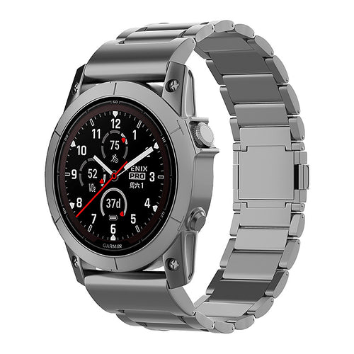 Garmin Fenix 8 Pro - 47mm Magnetisches Titanarmband (Graphit)