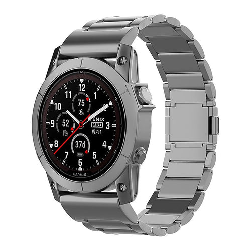 Bracelet titane magnétique Garmin Approach S70 - 47mm (graphite)