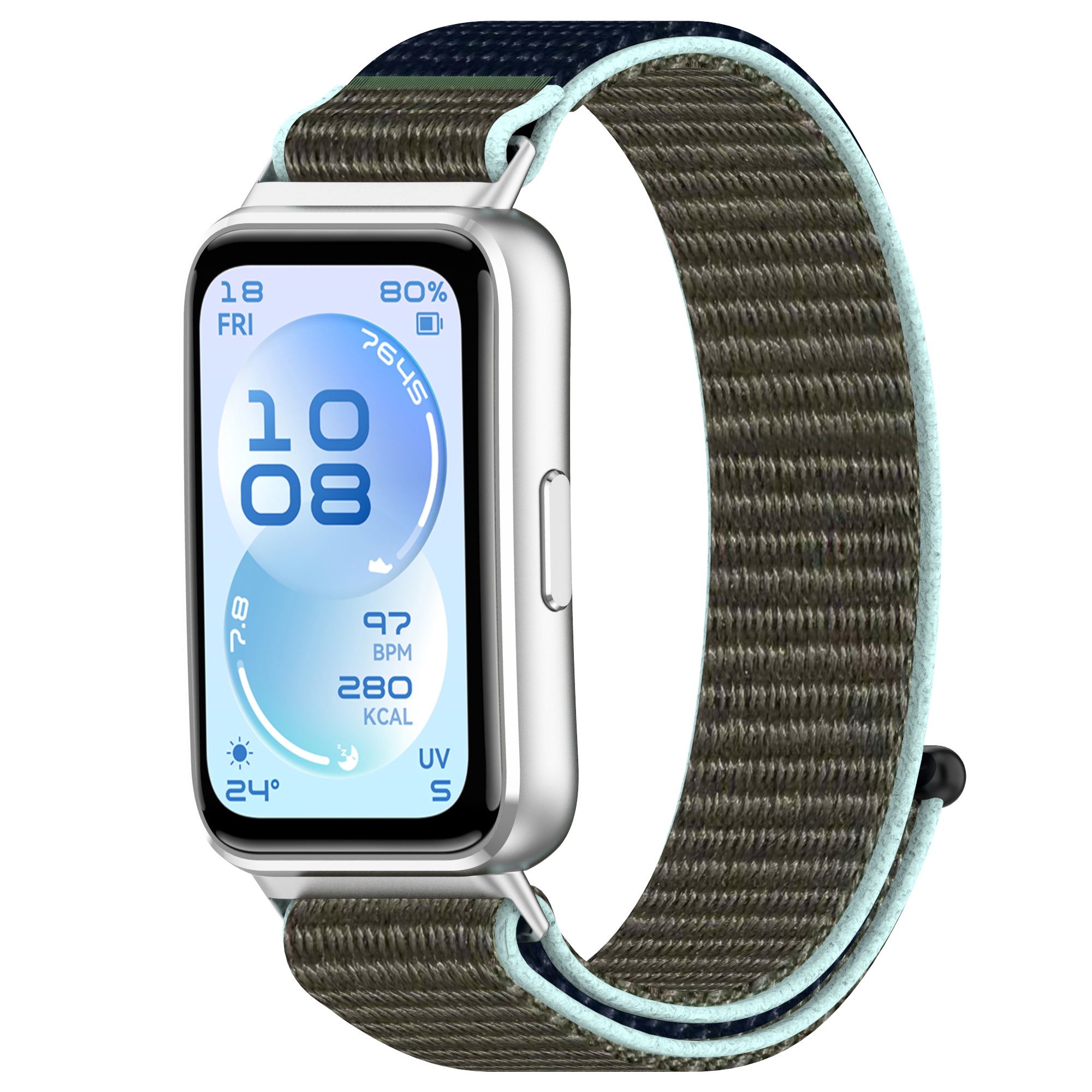 Huawei Band 11 Pro Nylon Strap (Grey-Blue)