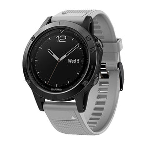 Garmin D2 Mach 2 - 47mm Silikonarmband (Grau)