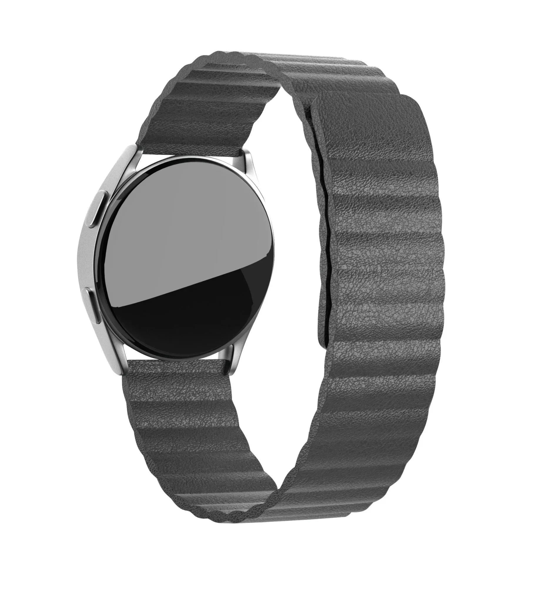 Amazfit Active Leather Loop Strap (Grey)