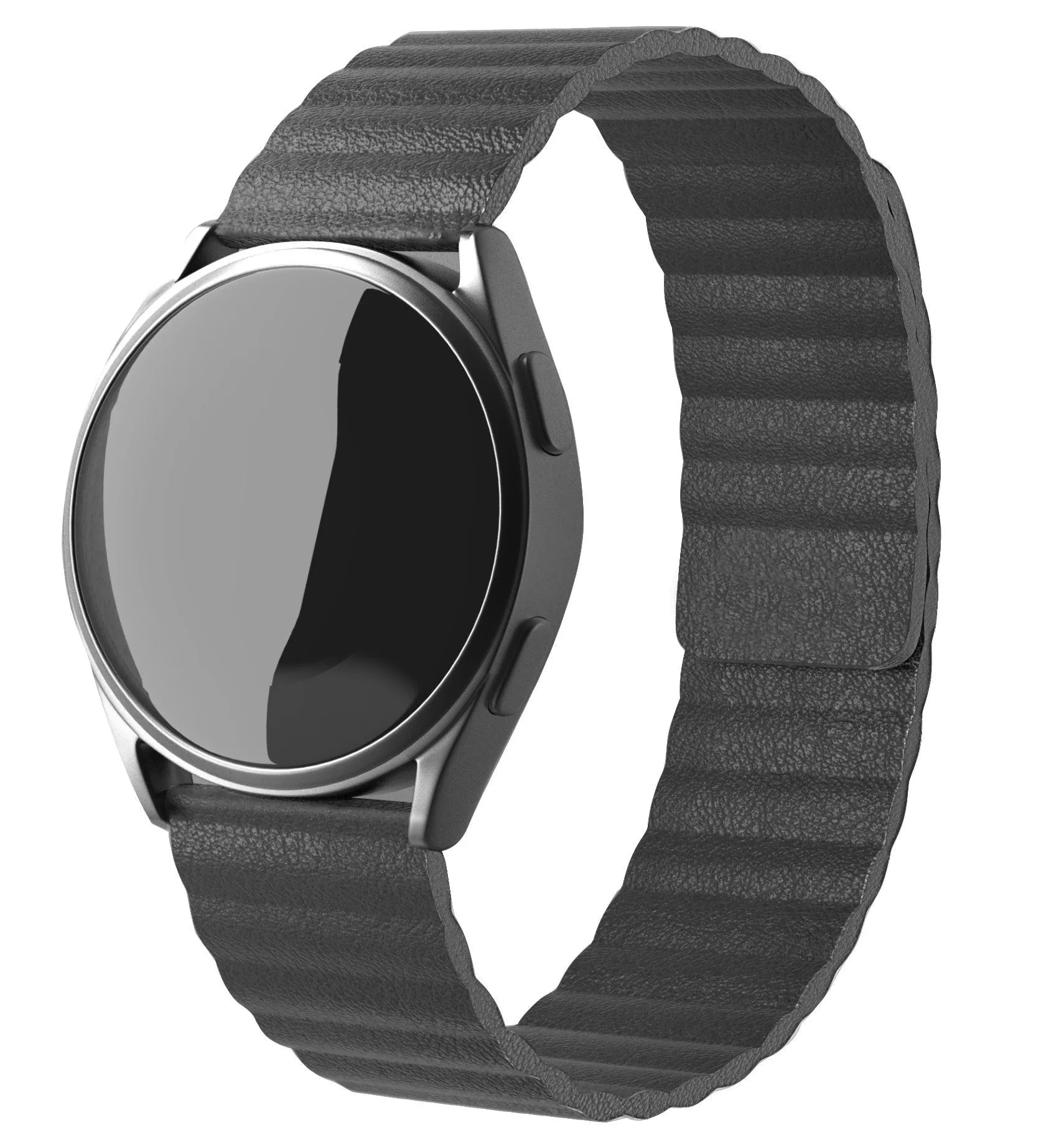 Amazfit Active Leather Loop Strap (Grey)