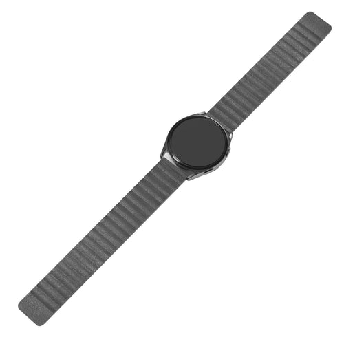 Withings ScanWatch 2 - 42mm Leather Loop Strap (Grey)