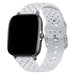 Amazfit GTS 2 gevlochten siliconen bandje (grijs)
