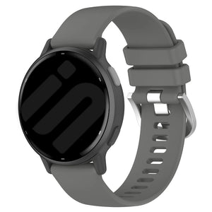 Garmin Approach S44 Klassisches Silikonarmband (Dunkel Grau)