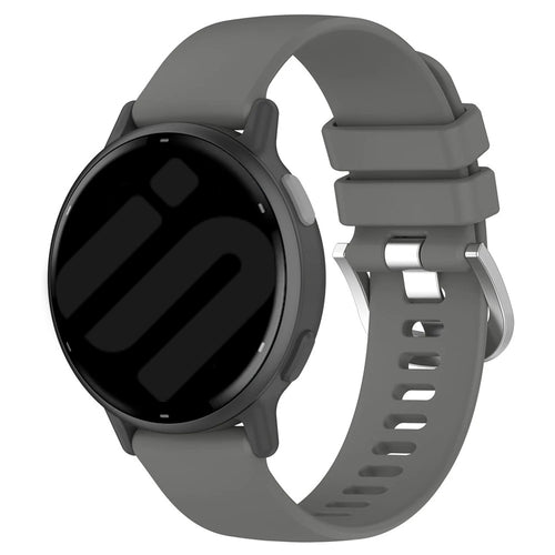 Garmin Vivomove Sport Classic Silicone Strap (Dark Grey)