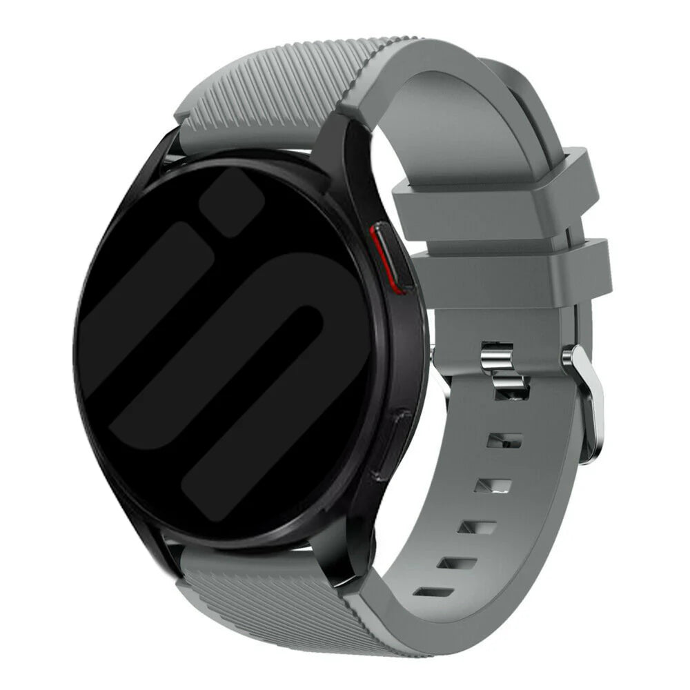 Bracelet silicone sergé Amazfit Bip U (Pro) (gris)