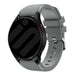 Bracelet silicone sergé Amazfit Bip U (Pro) (gris)