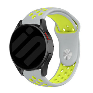 Bracelet sport Amazfit Active 2 (gris/jaune)