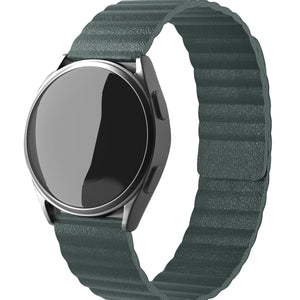 Correa cuero Loop Amazfit GTR Mini (pino verde)