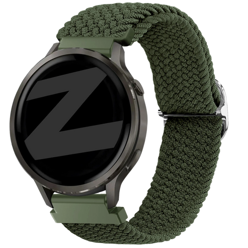 Bandz Correa trenzada ajustable Garmin Venu 4 - 41mm (verde)