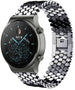 Bracelet acier poisson Huawei Watch GT 2 Pro (noir)