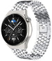 Huawei Watch GT 3 Pro 46mm Fisch Gliederarmband (Silber)
