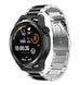 Correa acero Huawei GT Runner (plata/negro)