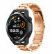 Bracelet acier Huawei Watch GT (or rose)