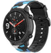 Bracelet camouflage Xiaomi Amazfit GTR (bleu)
