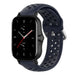 Amazfit GTS 2 siliconen bandje met gaatjes (donkerblauw)