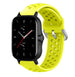 Amazfit GTS 2 Silikonarmband mit Löchern (Gelb)