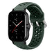 Amazfit GTS 2 siliconen bandje met gaatjes (legergroen)