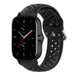 Bracelet silicone avec trous Amazfit GTS 2 (noir)