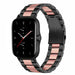 Amazfit GTS 2 stalen band (zwart/roze)