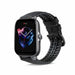 Amazfit GTS 3 Silicone/Leather Strap (Black)