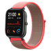 Bracelet nylon Xiaomi Amazfit GTS (rose fluo)