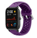 Correa silicona agujeros Xiaomi Amazfit GTS (morado)