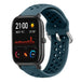 Xiaomi Amazfit GTS Silikonarmband mit Löchern (Felsengrün)