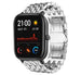 Bracelet acier dragon Xiaomi Amazfit GTS (argent)