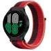 Bracelet nylon Samsung Galaxy Watch 4 44mm (cherry magenta)