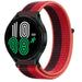 Samsung Galaxy Watch 4 44mm Nylonarmband (Kirschmagenta)